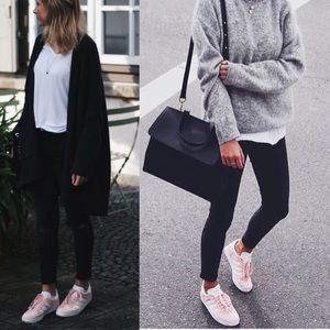 adidas gazelle pink outfit